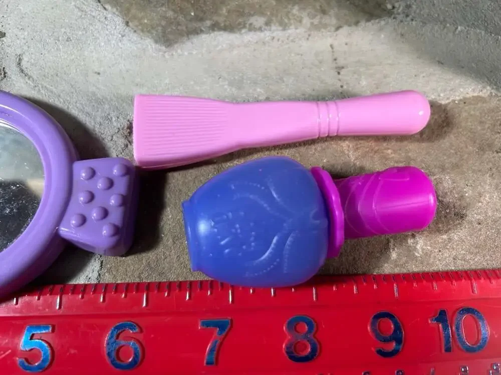 Play Beauty Doll Toys lipstick, mirror,dryer,flat iron,polish different brands